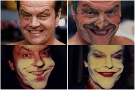 Amazing Behind the Scenes Photos of Jack Nicholson's Makeup Transformation to Become the Joker ...