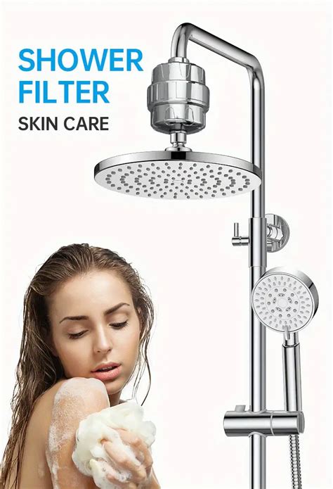 15 Stage Shower Filter Shower Head Filter Hard Water Filter - Temu
