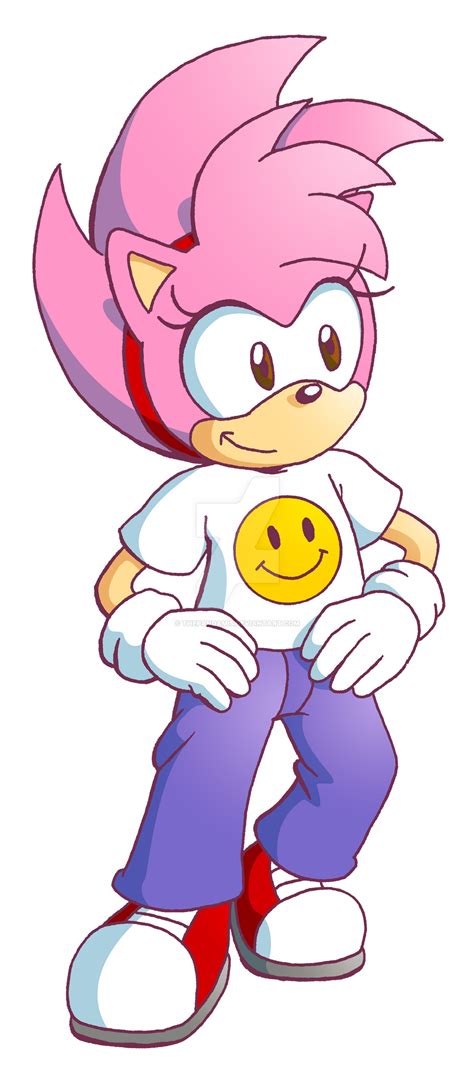 Sonic the Comic : Classic Amy Rose by ThePandamis on DeviantArt