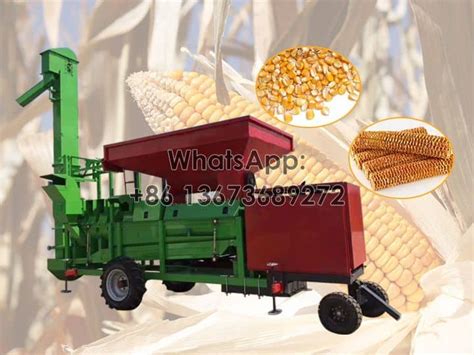 Corn Sheller Machine | Large Capacity Threshing Maize Machine in Taizy