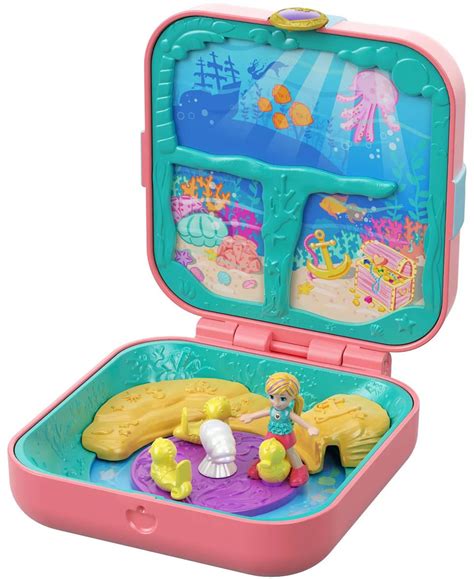 Polly Pocket Hidden Hideouts Mermaid Cove Playset Loose Mattel Toys ...