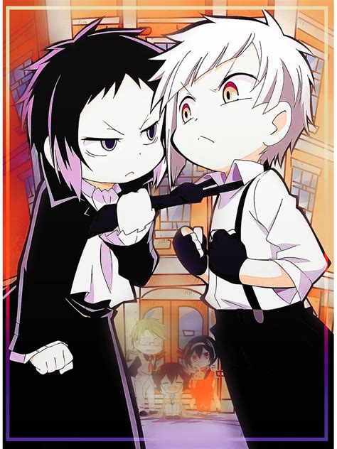 "Akutagawa and Atsushi - BSD Wan" Sticker for Sale by ImeanIdontknow ...