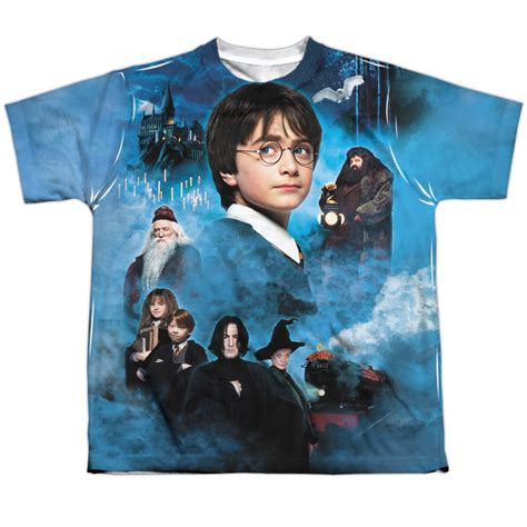 Harry Potter First Year Big Boys Youth Sublimated Polyester Shirt - Walmart.com