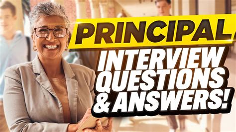 PRINCIPAL INTERVIEW QUESTIONS AND ANSWERS (How to Pass a High School ...