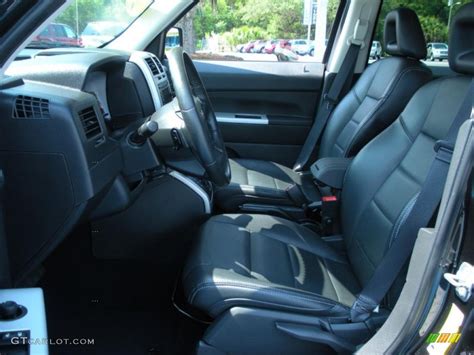 Dark Slate Gray Interior 2008 Jeep Patriot Limited 4x4 Photo #49757560 | GTCarLot.com