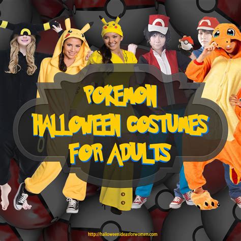 Pokemon Halloween Costumes For Adults | Halloween Ideas For Women