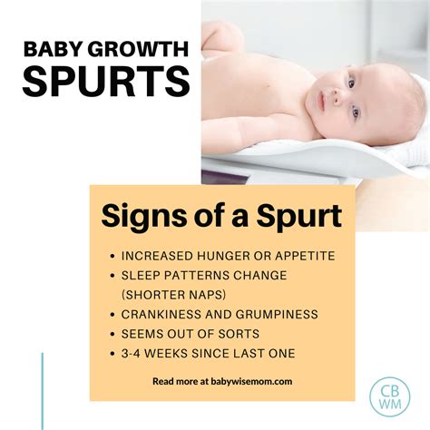 Baby Growth Spurts: Everything You Need To Know - Babywise Mom