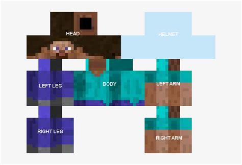 Source 17 Images Of Minecraft Skin Template Pixels - Minecraft Skin - Free Transparent PNG ...