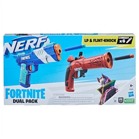 Nerf LP & Flint-Knock Fortnite Dual Pack, 2 ct - Kroger