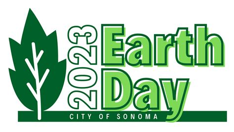 Earth Day 2023 Logo - City of Sonoma