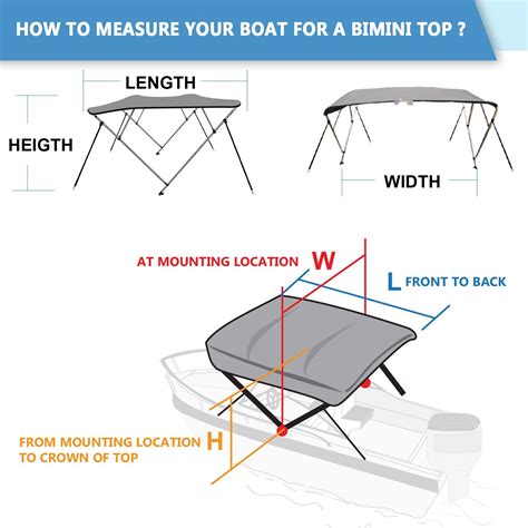 Bimini Top - 4 Bow Bimini Top BLACK - Leader Accessories – Leader Covers