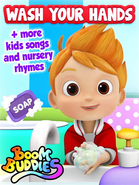 Prime Video: Wash Your Hands + More Kids Songs and Nursery Rhymes by Boom Buddies