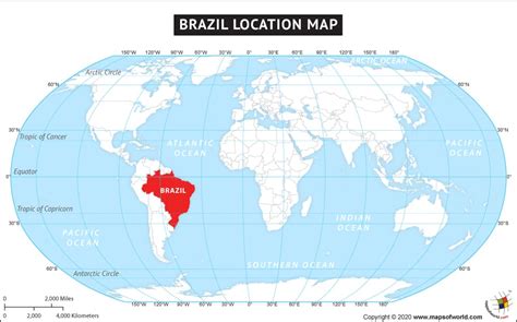 Where is Brazil | Where is Brazil Located