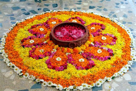 Clickd: Floral Rangoli