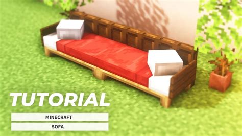 Stylish Sofa Design in Minecraft - TBM | TheBestMods