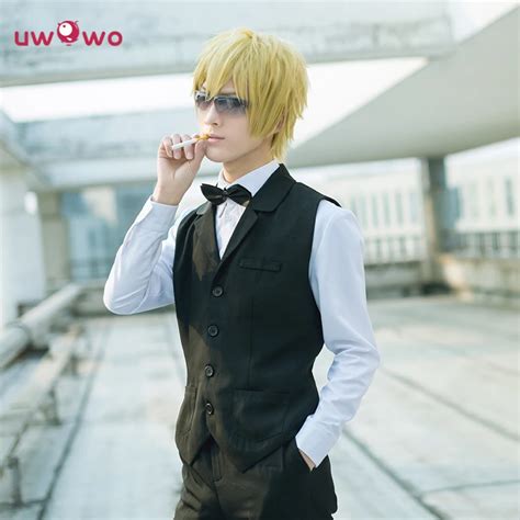 Heiwajima Shizuo Cosplay Durarara 3way standoff Polyester Blue Uwowo ...