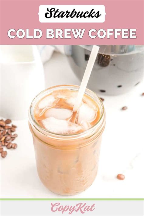 Starbucks Cold Brew Coffee - CopyKat Recipes