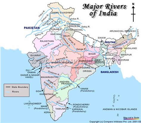 Map of Rivers