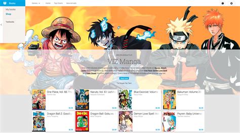 Viz Manga launches on Google Play