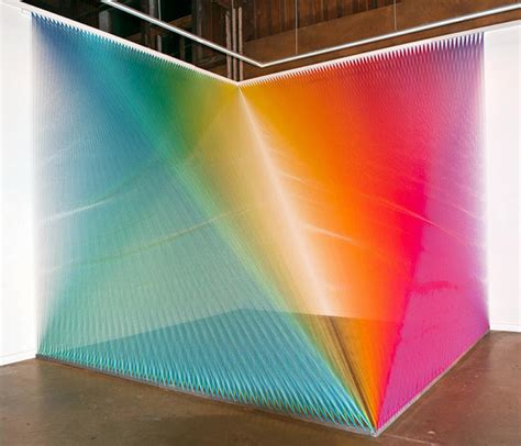 Simply Creative: Thread Art Installation by Gabriel Dawe