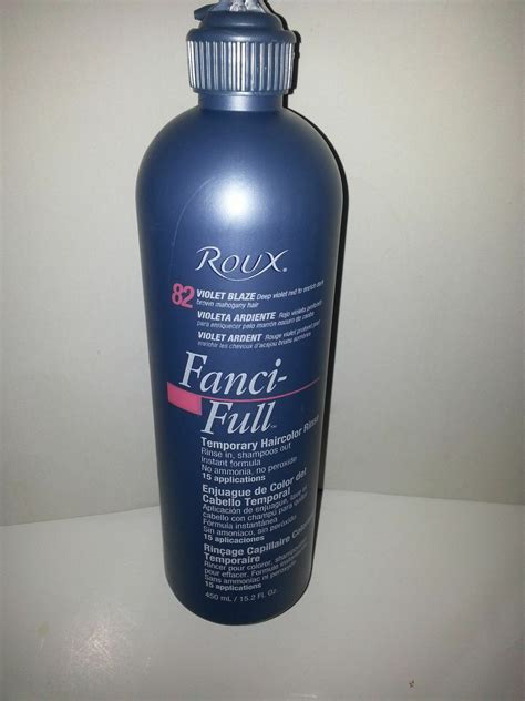 LOT OF 2 ROUX FANCI - FULL TEMPORARY HAIR COLOR RINSE (15.2 FL. OZ X 2 ...