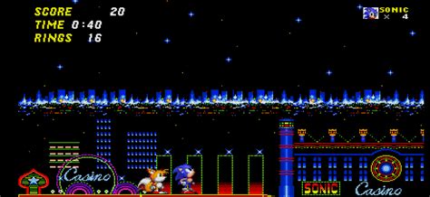 Background Appreciation #2: Casino Night Zone (Sonic The Hedgehog 2 ...