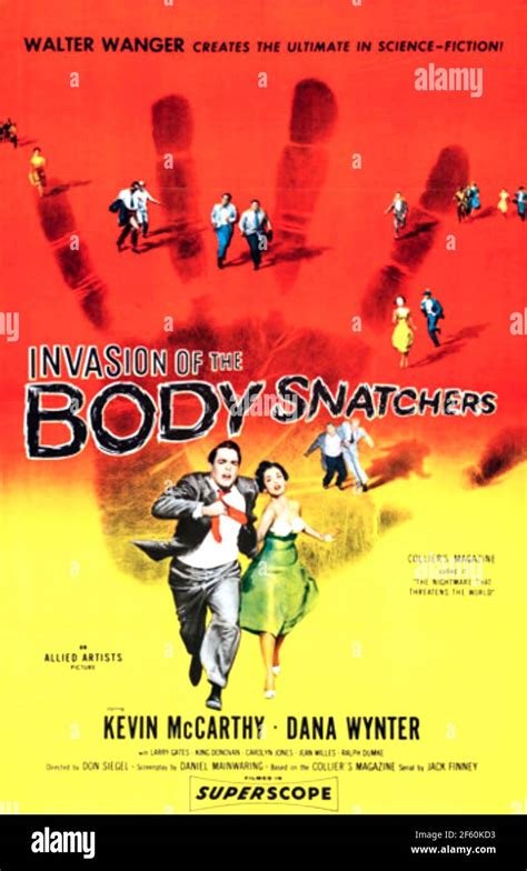 INVASION OF THE BODY SNATCHERS 1956 Allied Artists Pictures film with Dana Wynter and Kevin ...