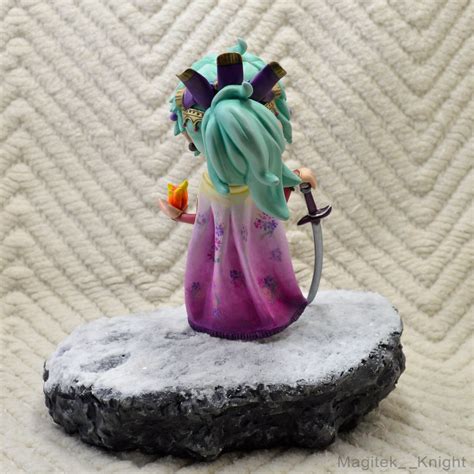 Terra from Final Fantasy VI 4.5 inches tall. Hand sculpted and painted ...