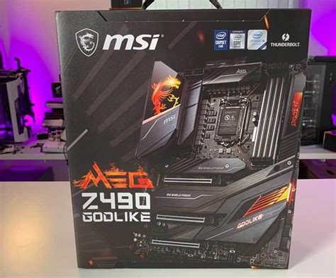 MSI MEG Z490 GODLIKE Motherboard Review | eTeknix