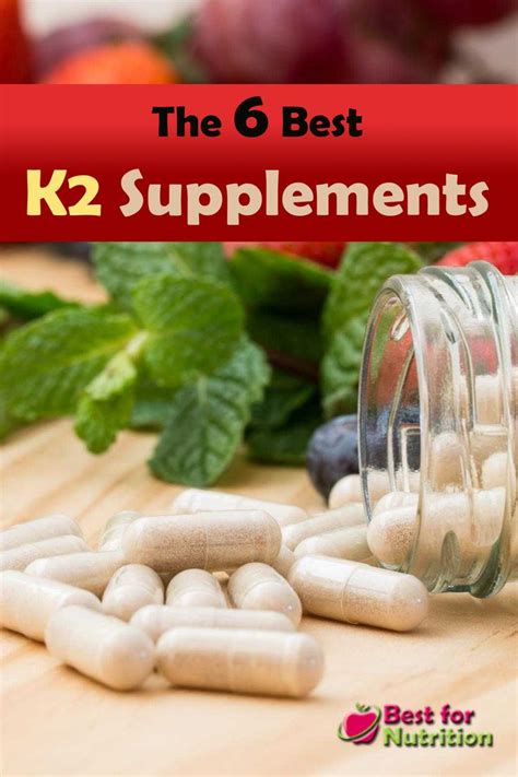 The 6 Best Vitamin K2 Supplements in 2021 | Health plus, Vitamin k2 ...