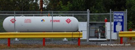 Propane Filling Station – Mapleton Oil