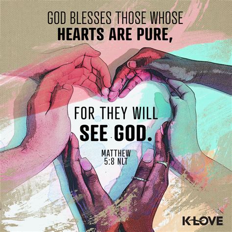 #VOTD #scripture #blessed #pureheart | Bibelvers zitate, Bibel vers, Bibelverse