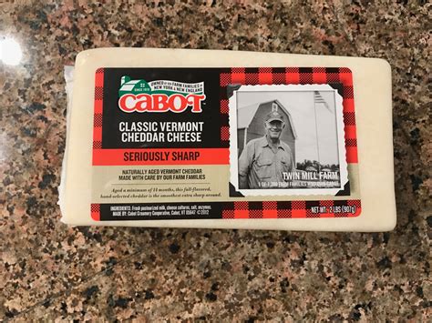 Cabot Classic Vermont Cheddar Cheese Review - Selective Elective