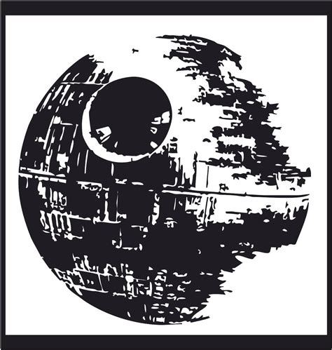 Star Wars Death Star Decal Car Decal Wall by 86LevelStDesign