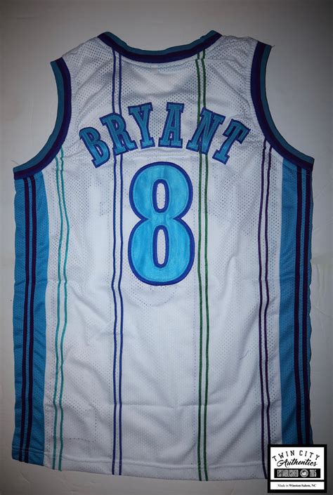 #8 Kobe Bryant Charlotte Hornets (White) | Twincityauthentics