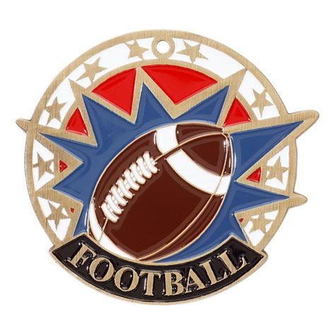 USA Football Medallion | Football medals, Football, Medals