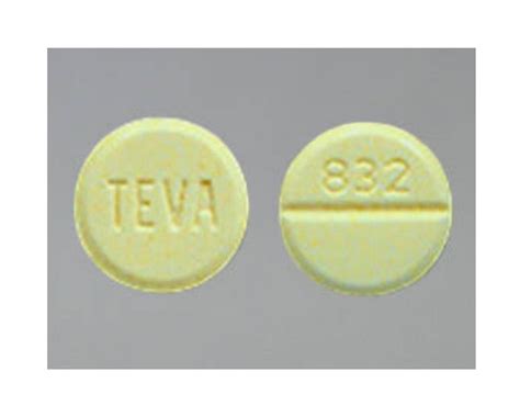 What Does The TEVA 832 Yellow Pill Contain? - Meds Safety