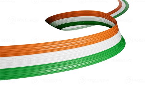 3d Illustration Ireland and India Flag colors abstract art 19898480 ...