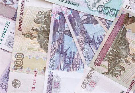 Ruble banknotes ⬇ Stock Photo, Image by © romantiche #43151839