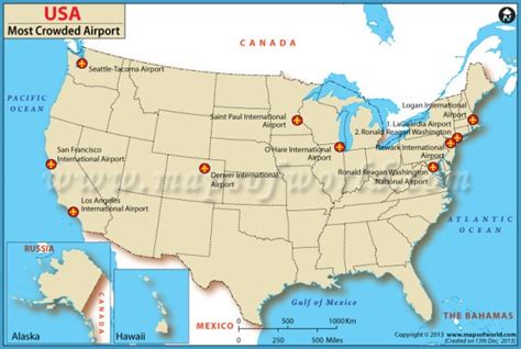 Largest Airports in USA - TravelsFinders.Com