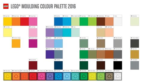 The LEGO Color Palette: 2023 Edition - BrickNerd - All things LEGO and ...