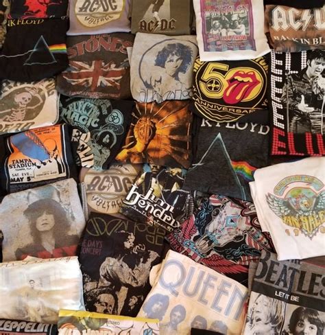 Classic Rock Vintage Band Tshirt Mystery Box Rock Tshirt - Etsy