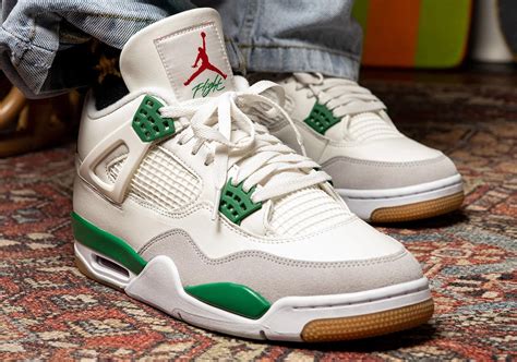 Seeing Green with the Nike SB x Air Jordan 4 “Pine” – Kicking It ATX