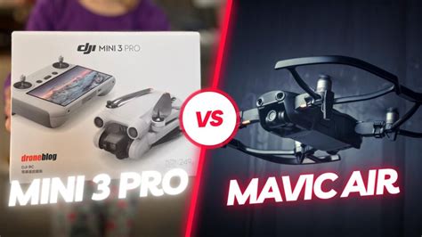 DJI Mini 3 Pro vs. Mavic Air (All You Need to Know) - Droneblog