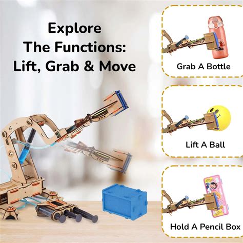 Hydraulic Crane DIY STEAM Toy – MoMA Design Store