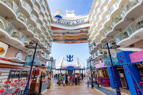 Boardwalk on Royal Caribbean Allure of the Seas Cruise Ship - Cruise Critic