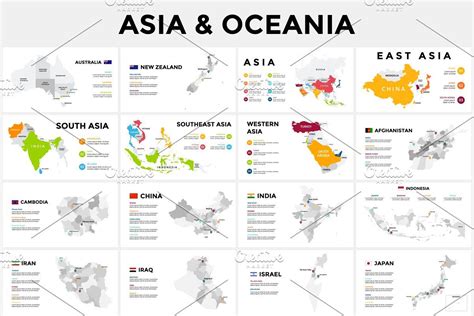 Map Infographics for Presentation