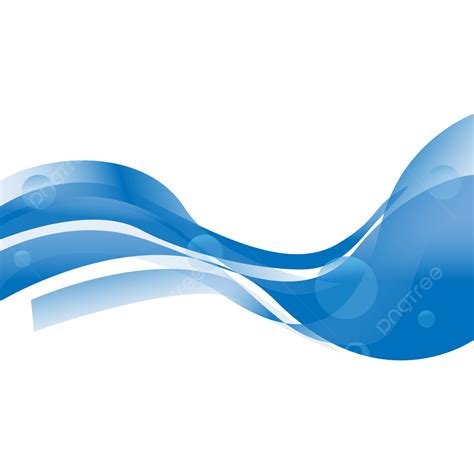 Blue Waves Clipart Transparent Background Blue Wave Vector Background | Images and Photos finder