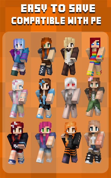 Girl Skins for Minecraft APK for Android Download