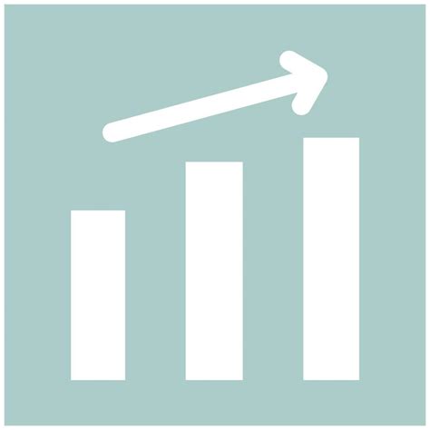 Growth chart the white color icon 5267569 Vector Art at Vecteezy